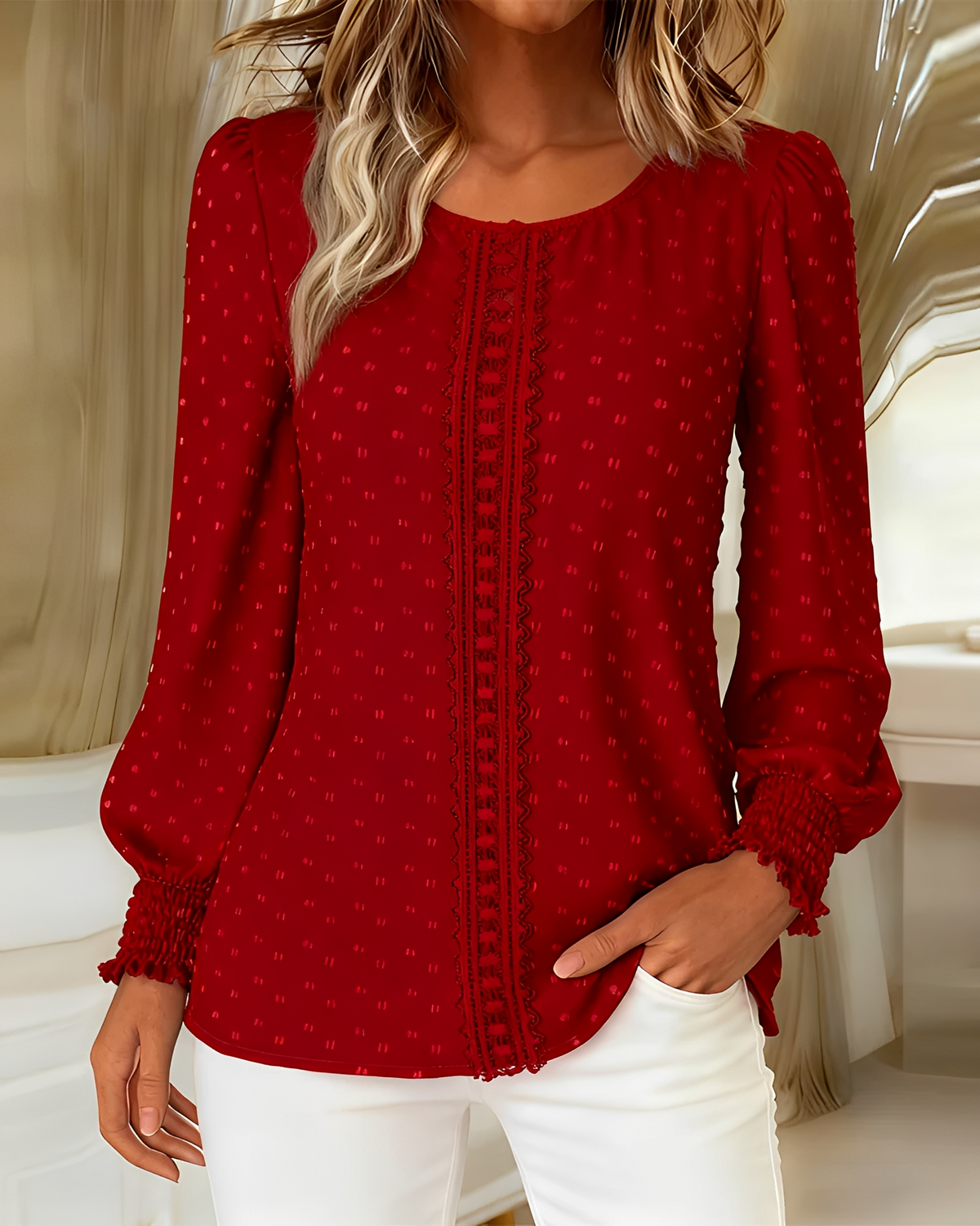 Chanita - Stilvolle Bluse mit Akzenten