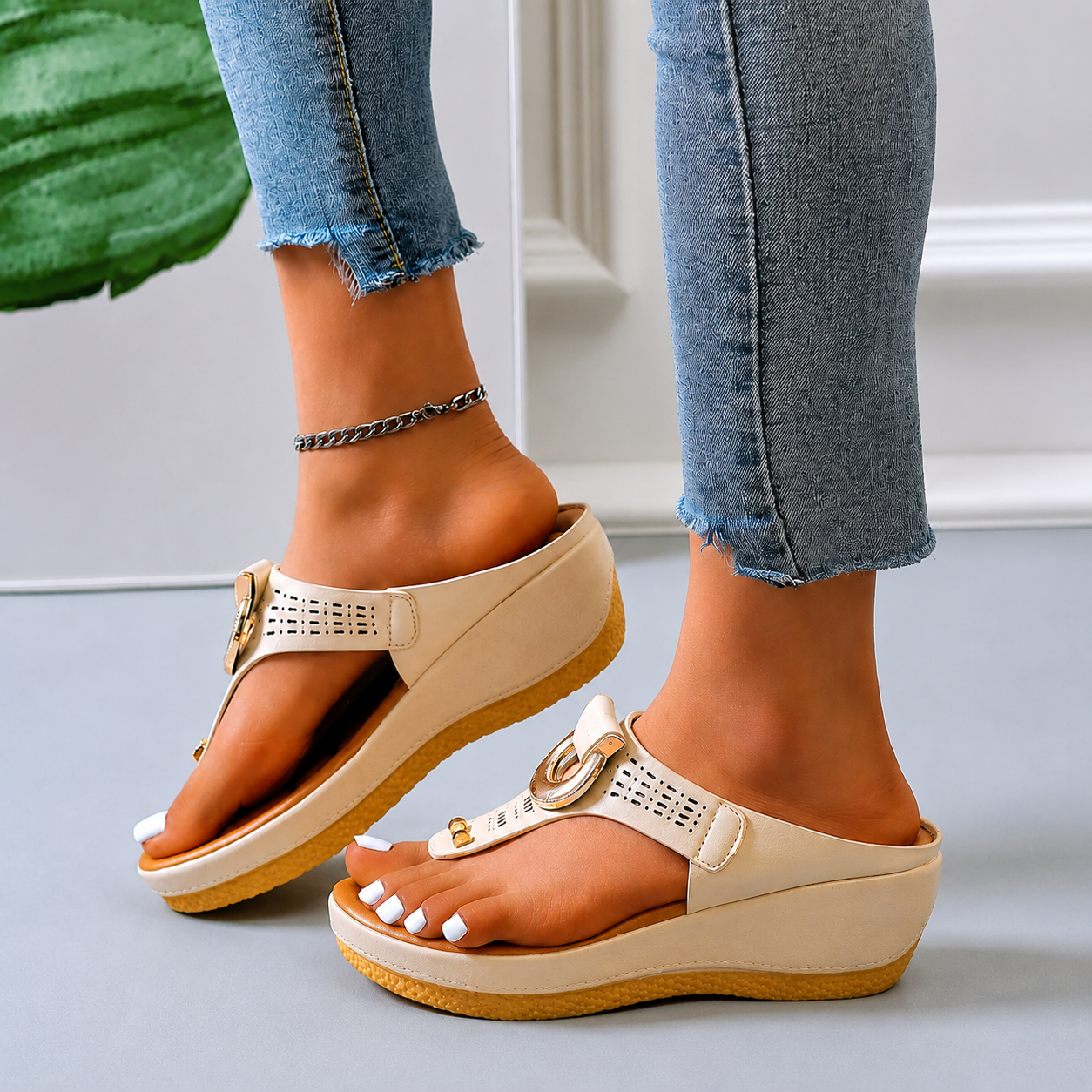 Delonda - Stylische und elegante Sandalen