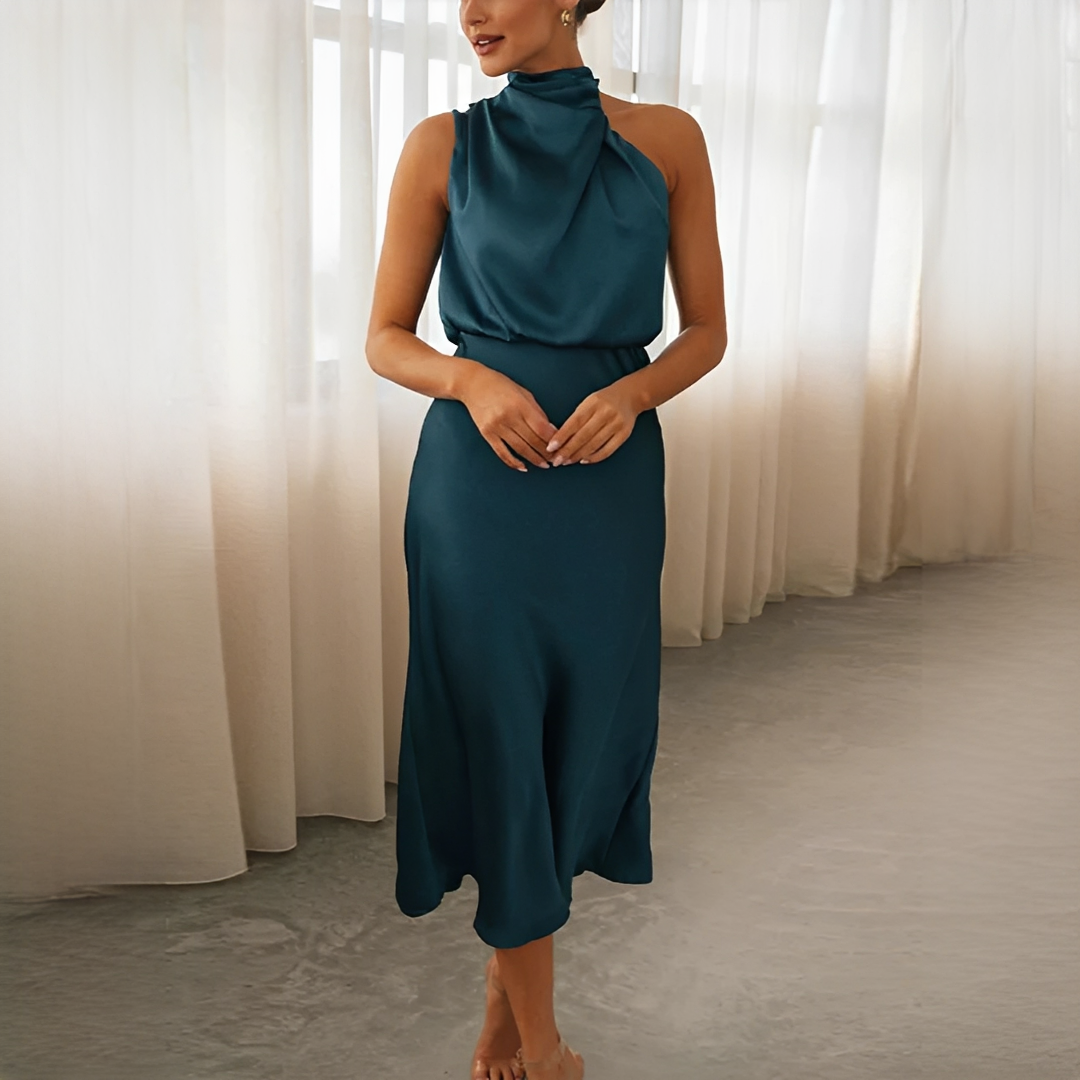 Juliana - Elegante ärmellose Neckholder-Robe