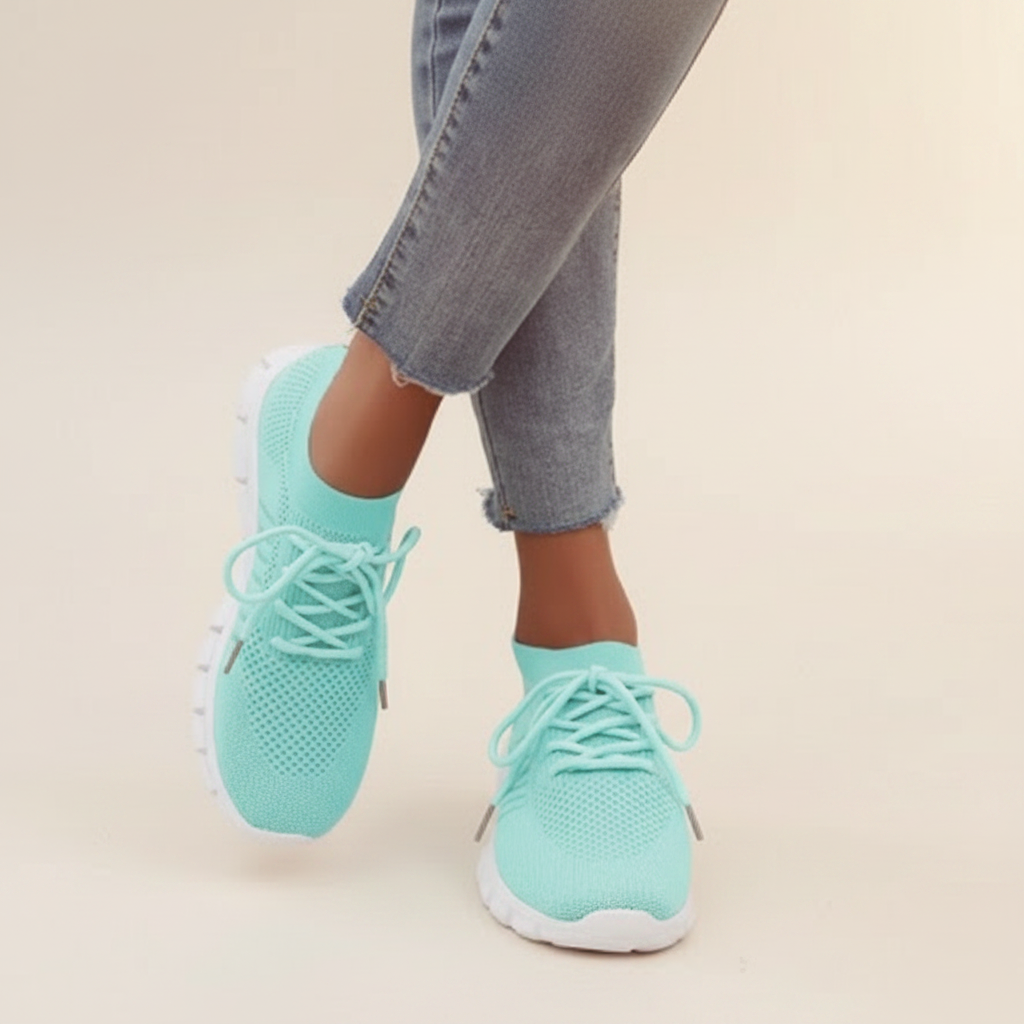Vicky - Atmungsaktive Schnürschuhe