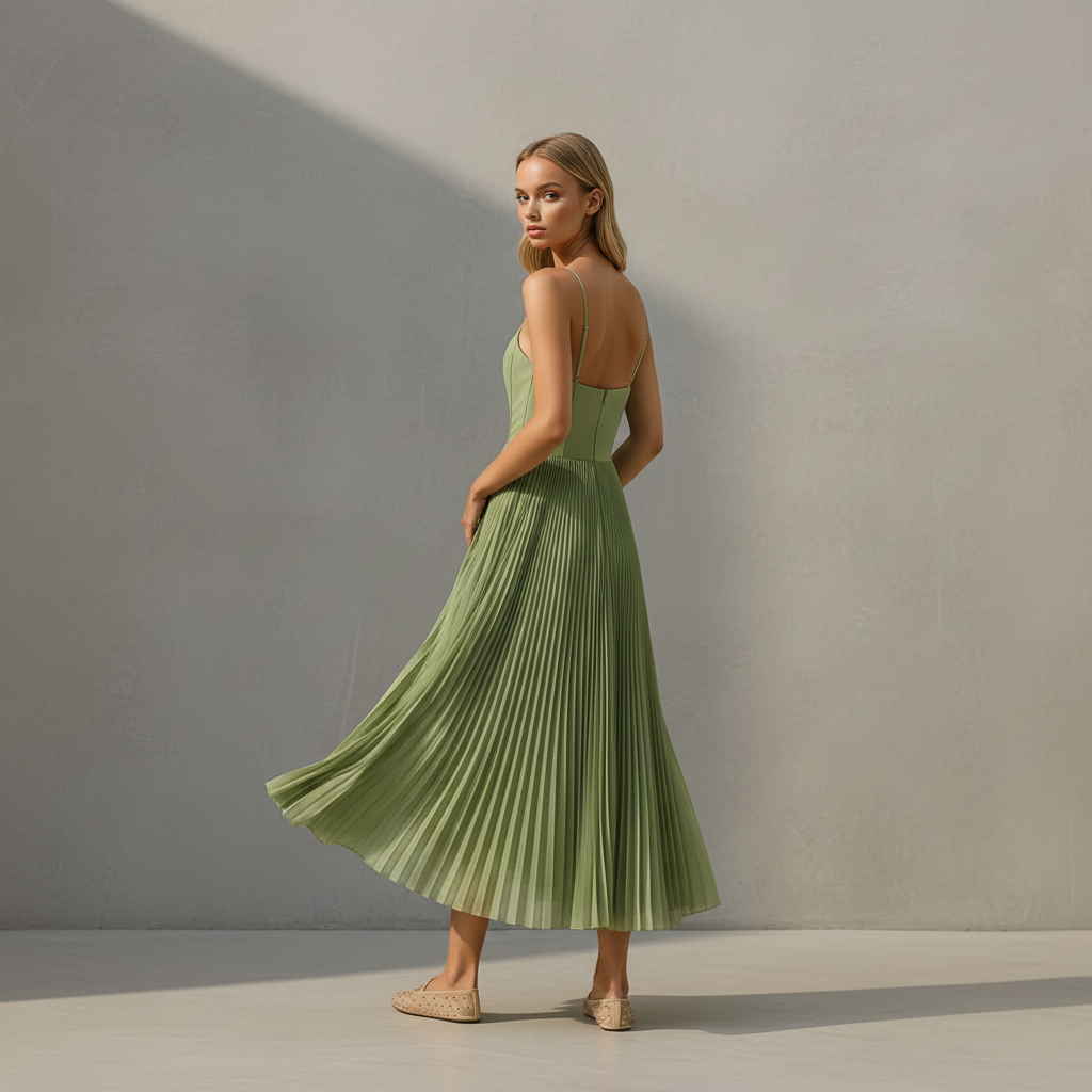 Lorelei - Elegantes Kleid ohne Rücken und Ärmel