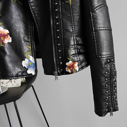 Zoey - Vintage-inspirierte bestickte Jacke