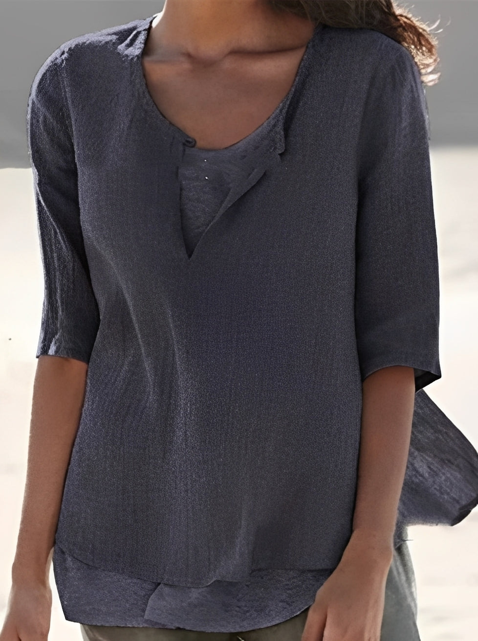 Shania - Bluse elegant mit Lageneffekt für Frauen