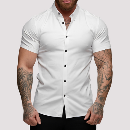 Oscar - Slim-Fit-Kurzarmhemd für Herren