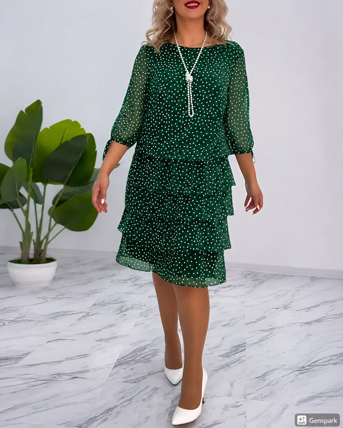 Carey - Schickes Kleid mit Punkten