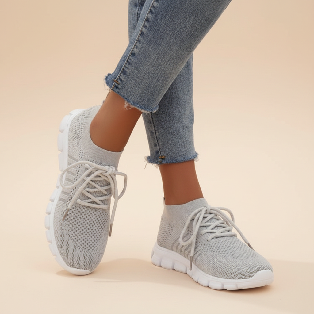 Vicky - Atmungsaktive Schnürschuhe