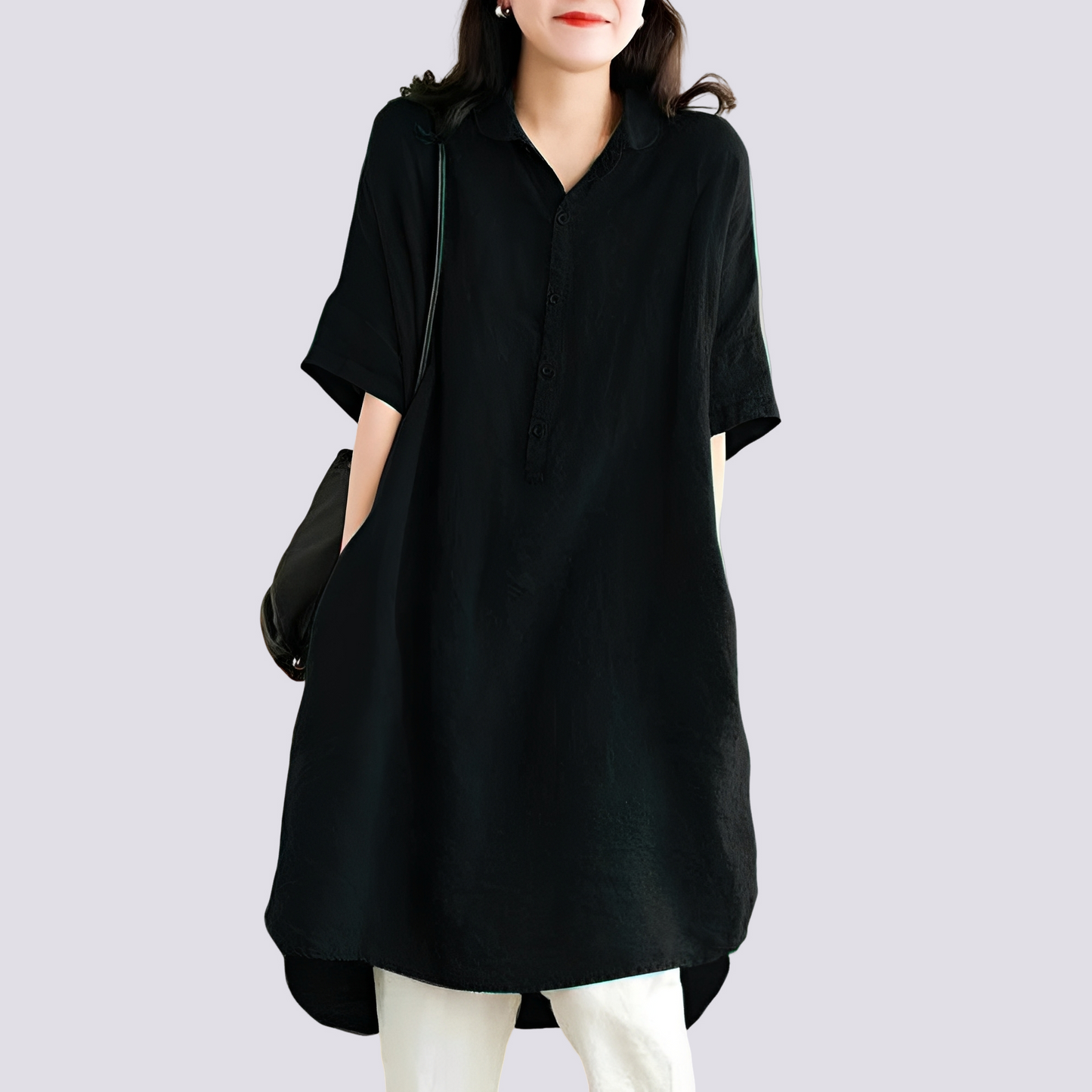Deborah - Lockeres und lässiges Hemdkleid für Frauen