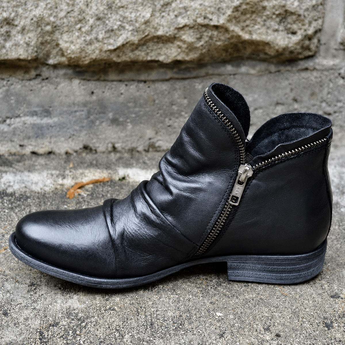 Julie - Schicke Ankle Boots mit Zipper