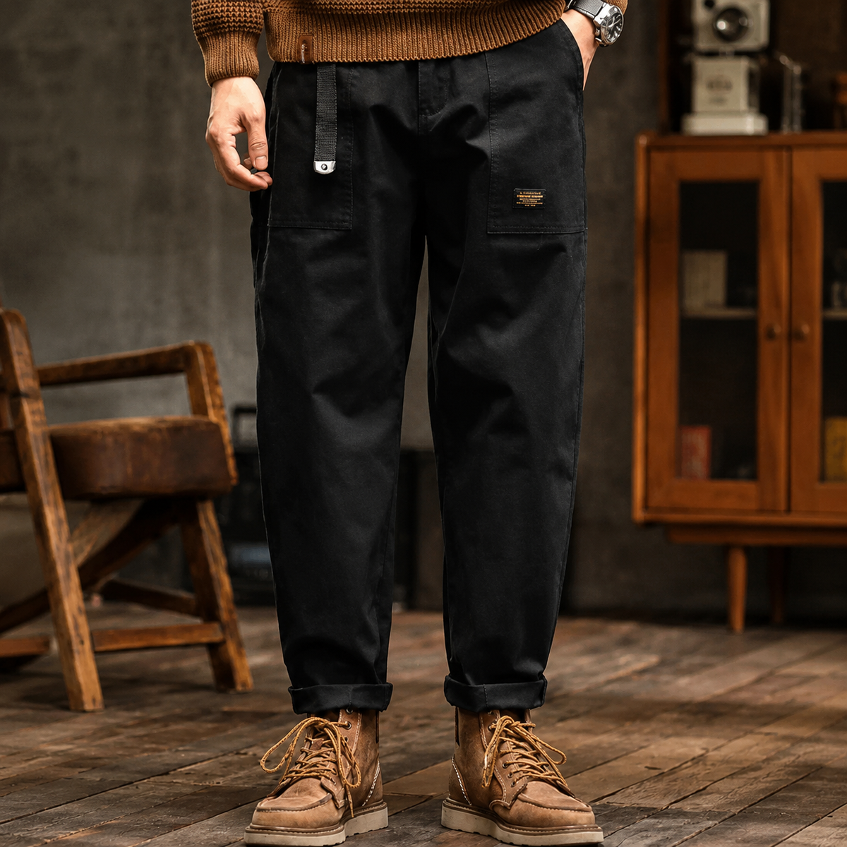 Clyde - Weite Hosen im Retro-Stil