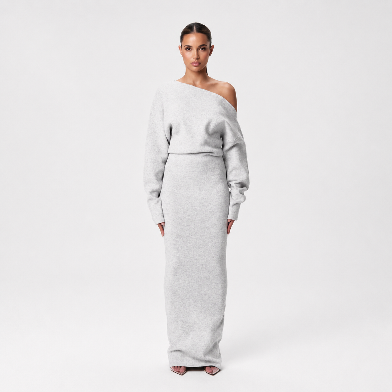 Tahlia - Elegantes One-Shoulder Maxikleid