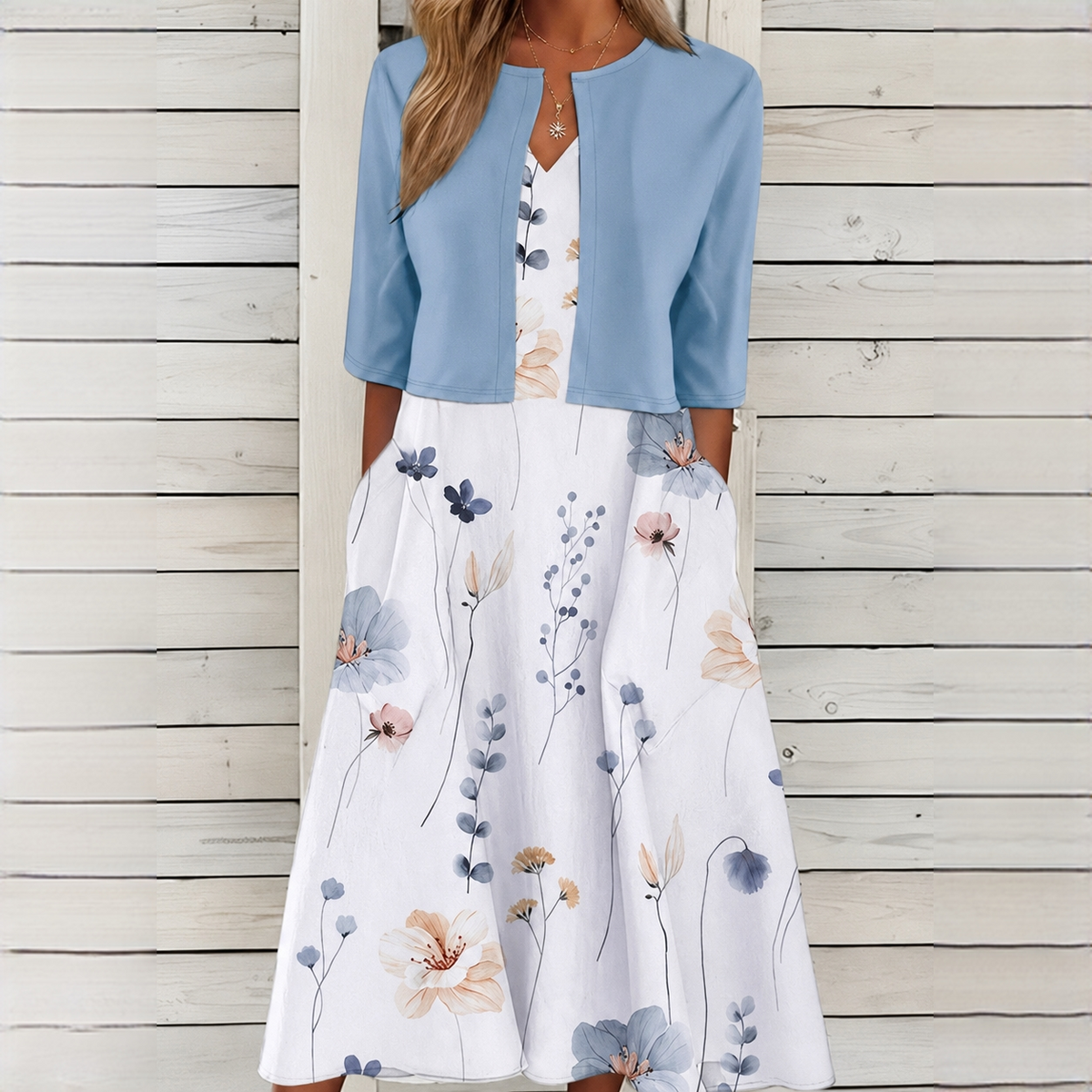 Colette - Stilvolles und Elegantes Kleid