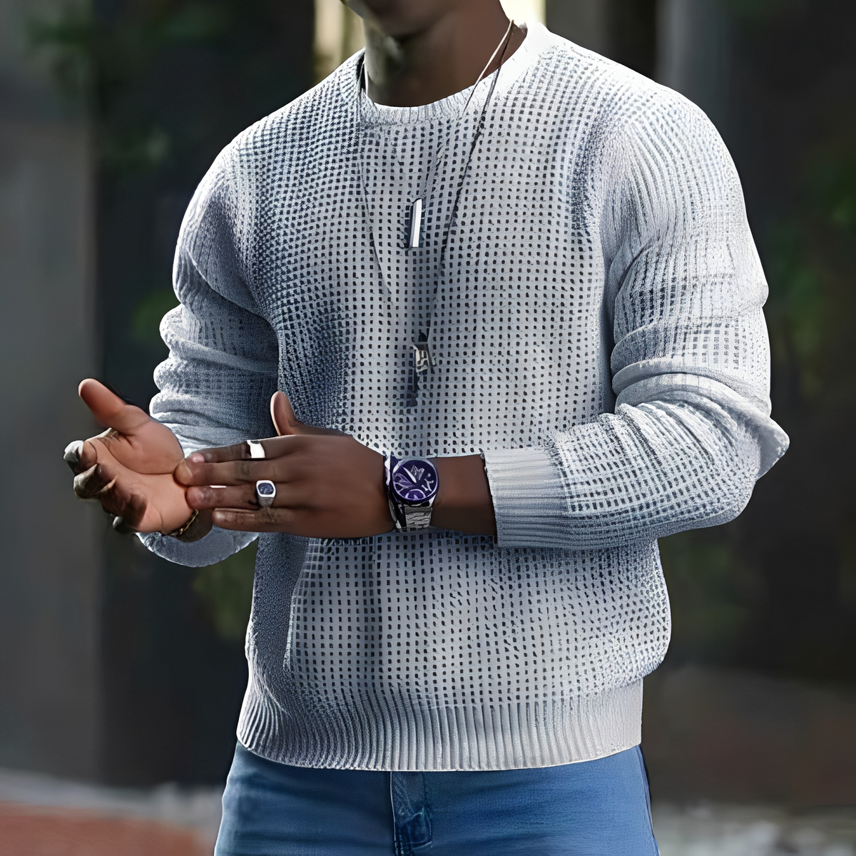 Darius - Stilvoller und bequemer Pullover