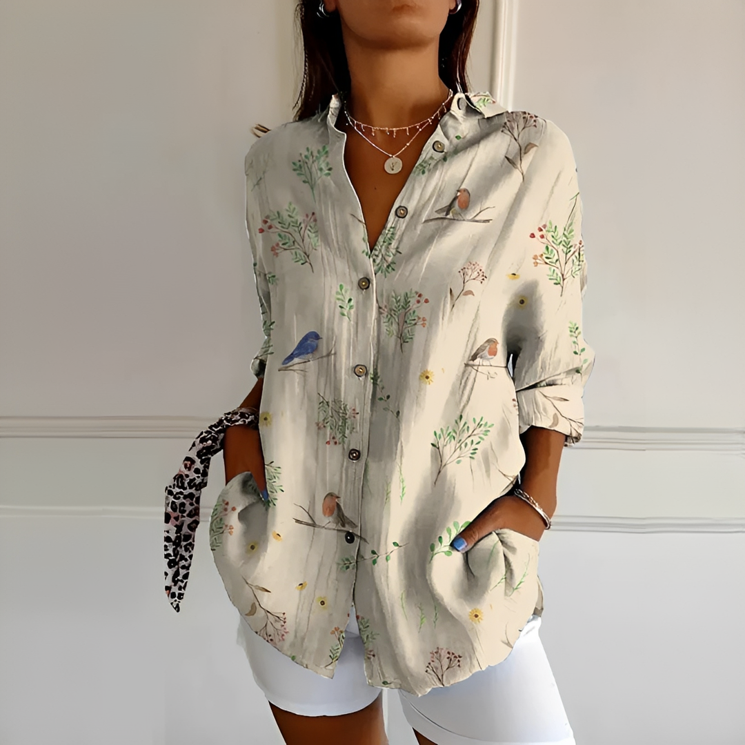 Eleanor - Schicke Bluse mit Knöpfen