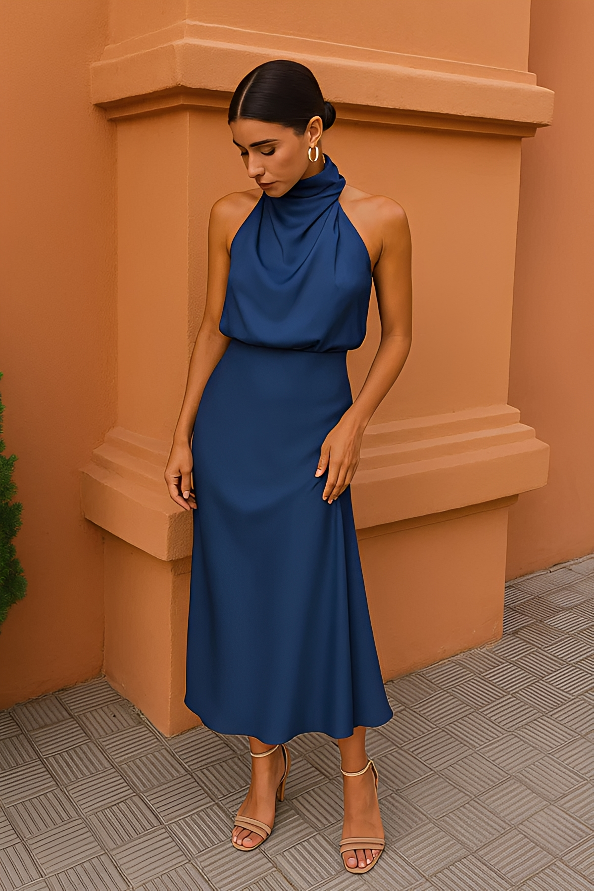 Selina - Schickes ärmelloses Kleid