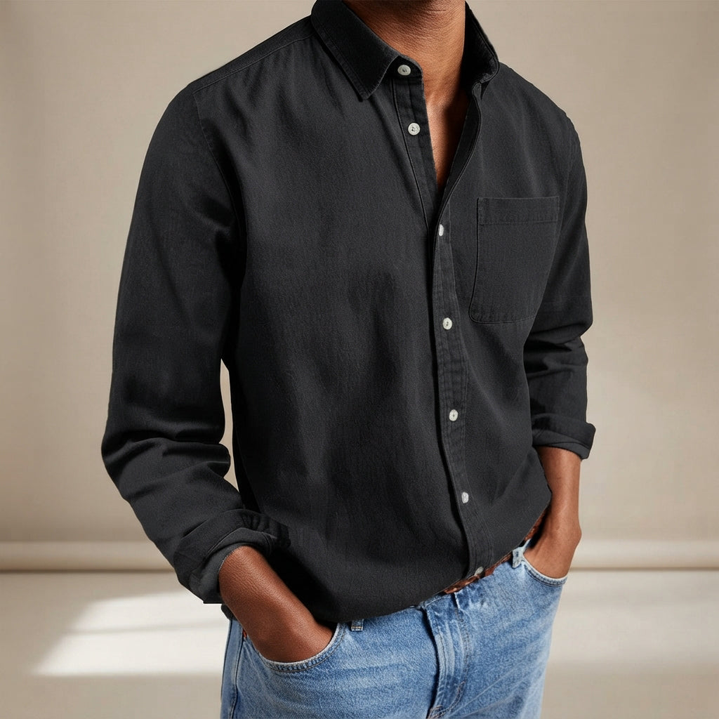 Wynford - Luftige Button-Down-Bluse