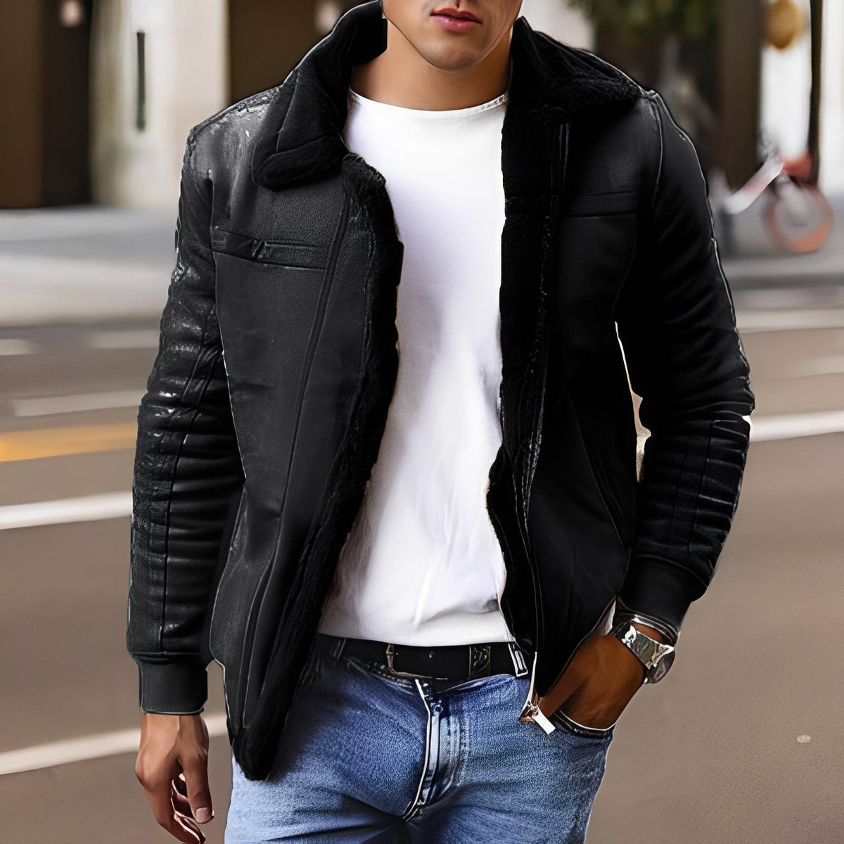 Josh - Warme und dicke Herrenjacke