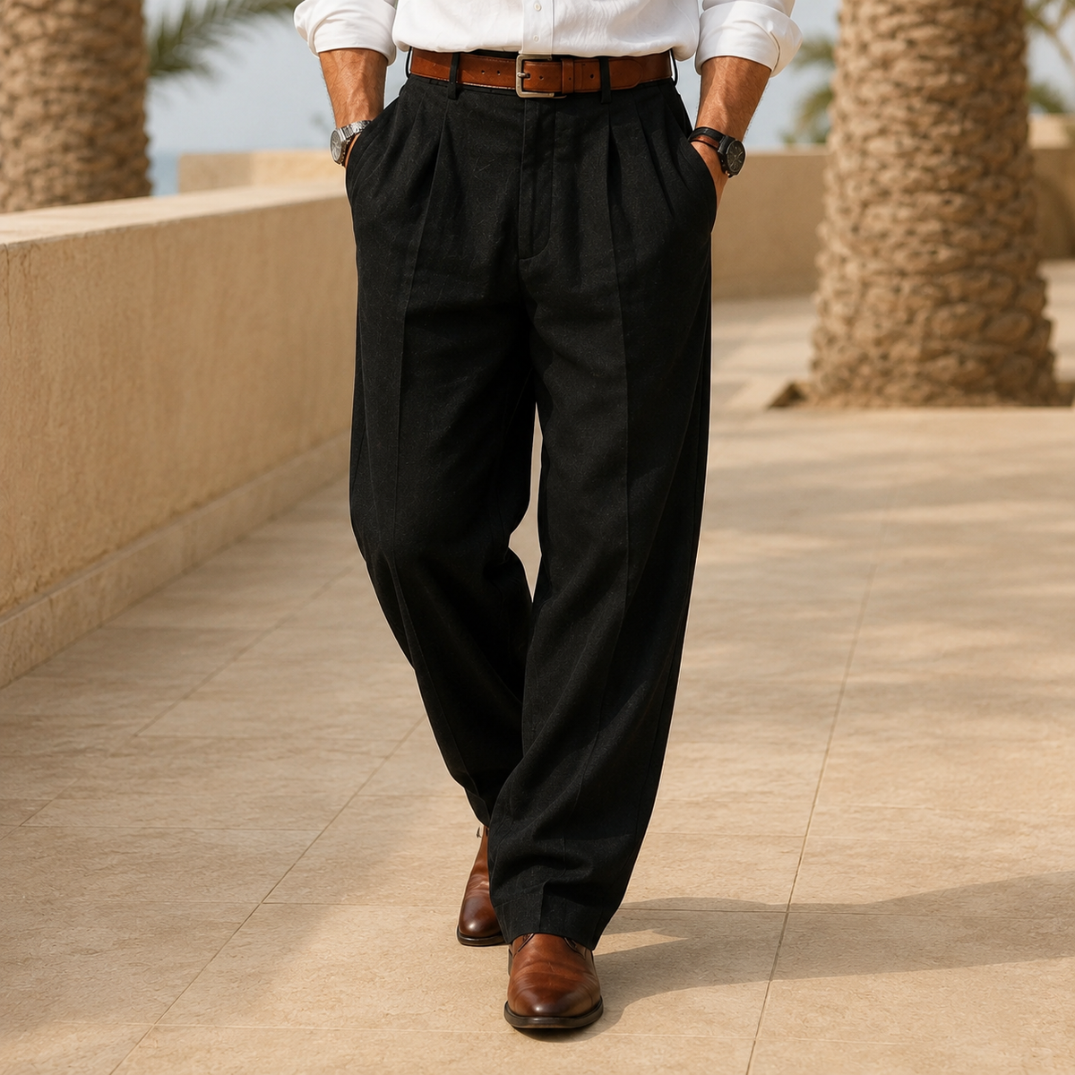 Edwin - Retro-Hose mit legerer Passform