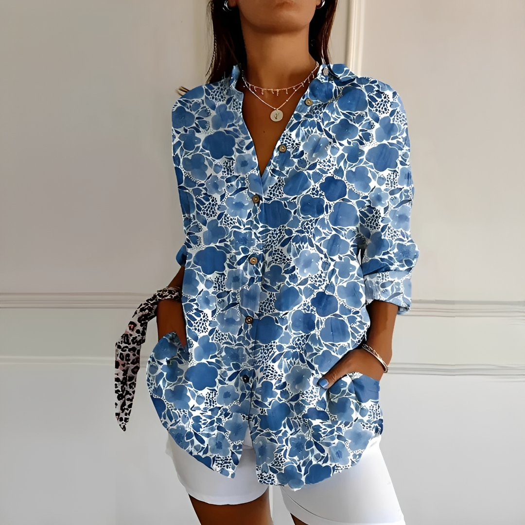 Eleanor - Schicke Bluse mit Knöpfen