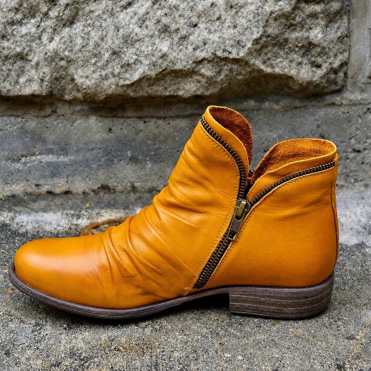 Julie - Schicke Ankle Boots mit Zipper