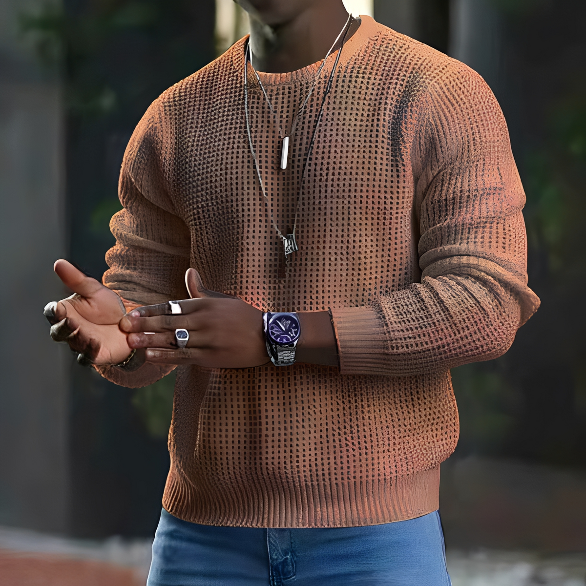 Darius - Stilvoller und bequemer Pullover