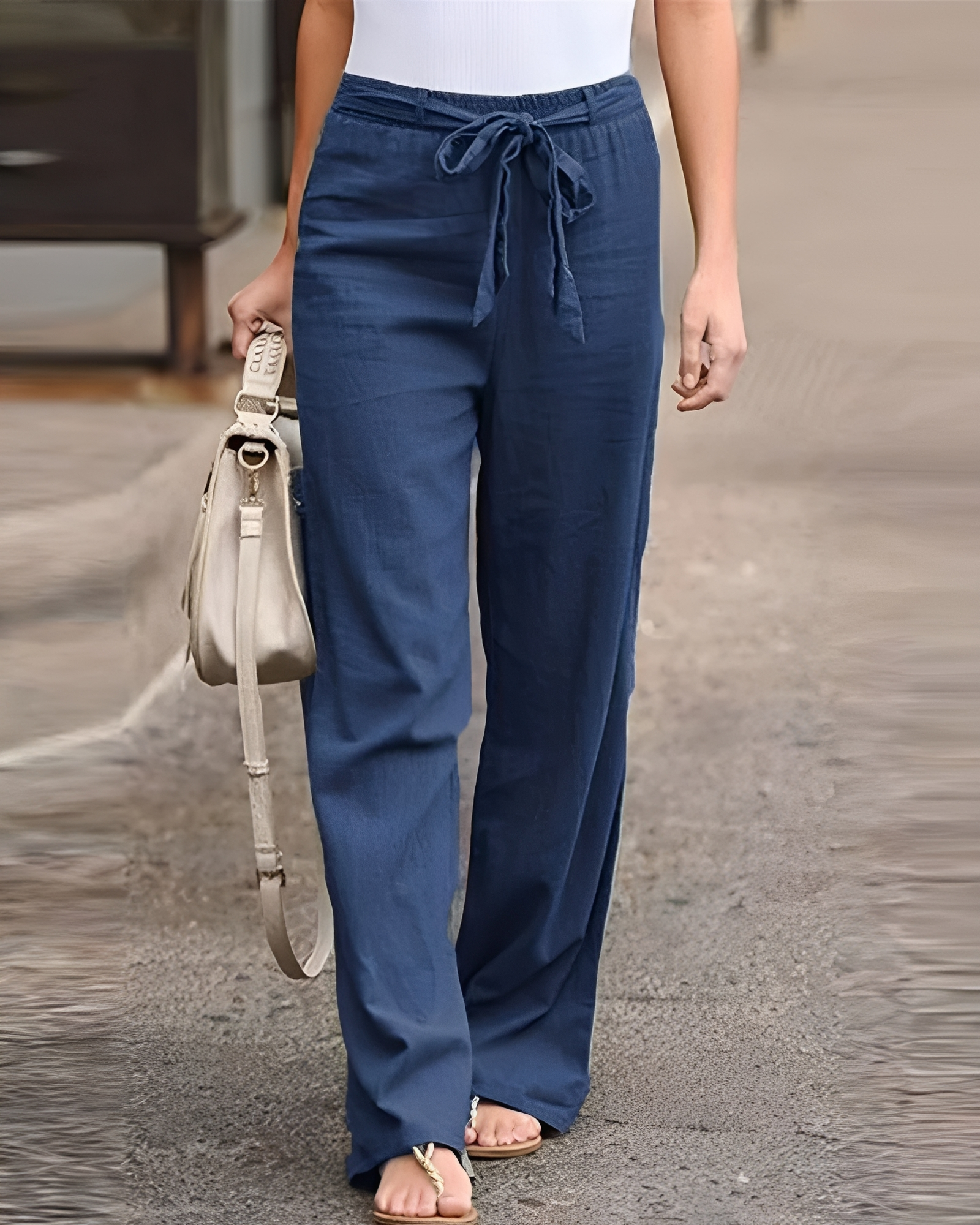 Saniyah - Hose mit anpassbarem Bund und Schnur