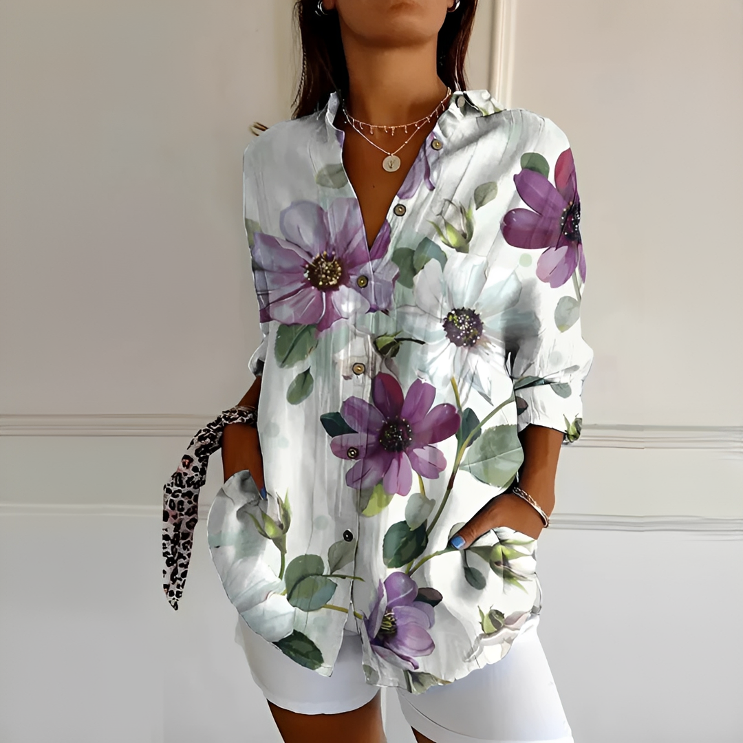 Eleanor - Schicke Bluse mit Knöpfen