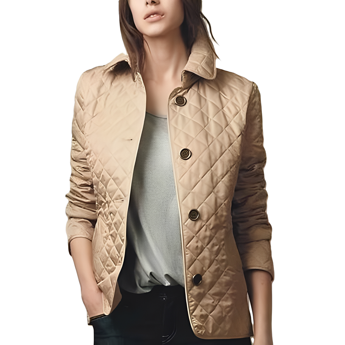 Meryl – Bequeme Jacke mit tailliertem Schnitt für Damen