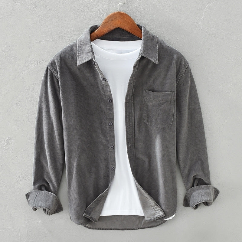 Samuel - Langes Ärmel Freizeit-Overshirt für Herren