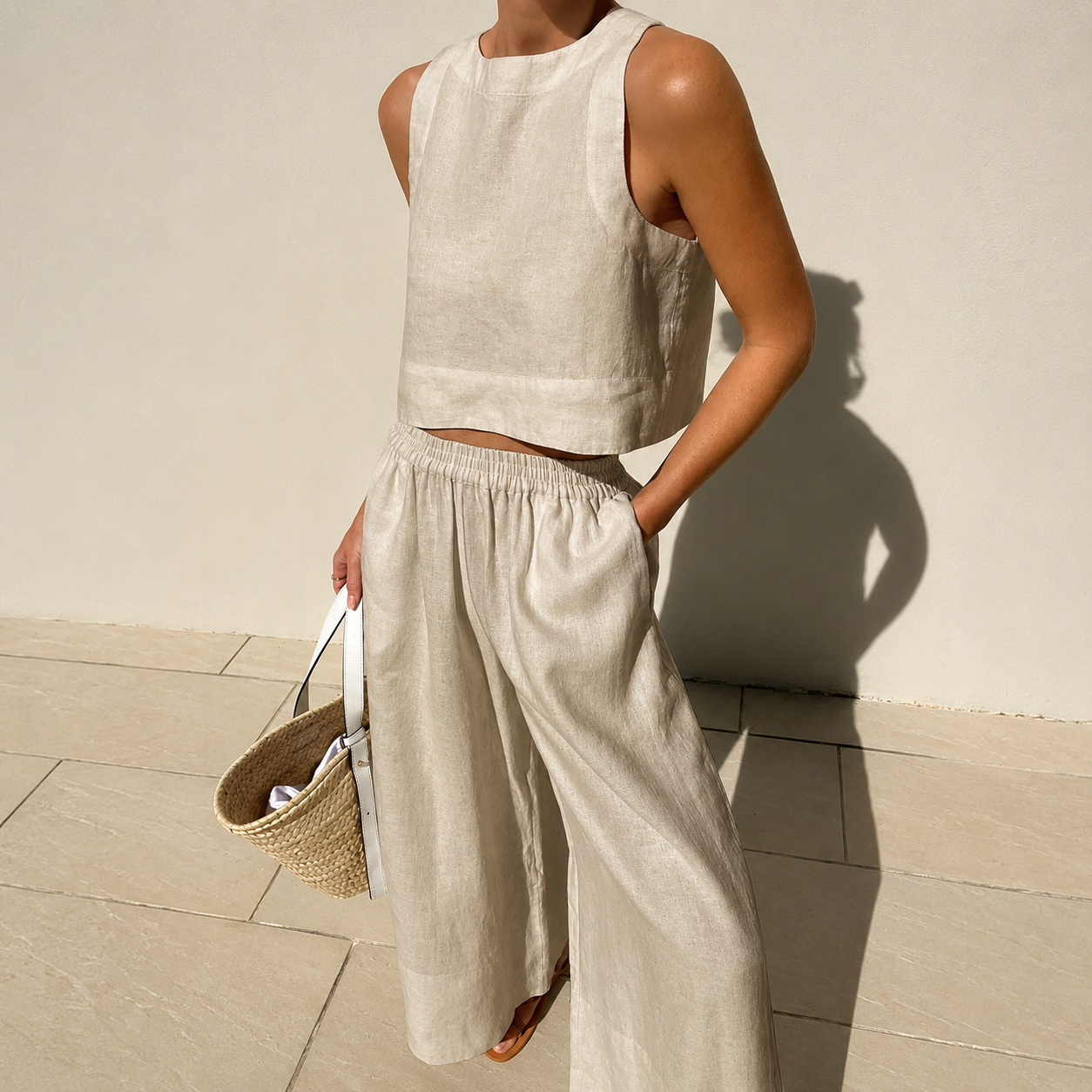 Thelma - Lockeres und Bequemes Hosen-Set