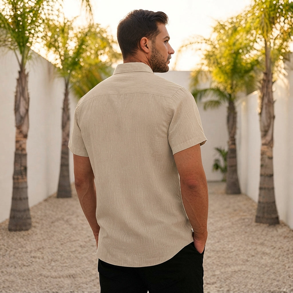 Lewys - Bequemes Poloshirt mit Knöpfen