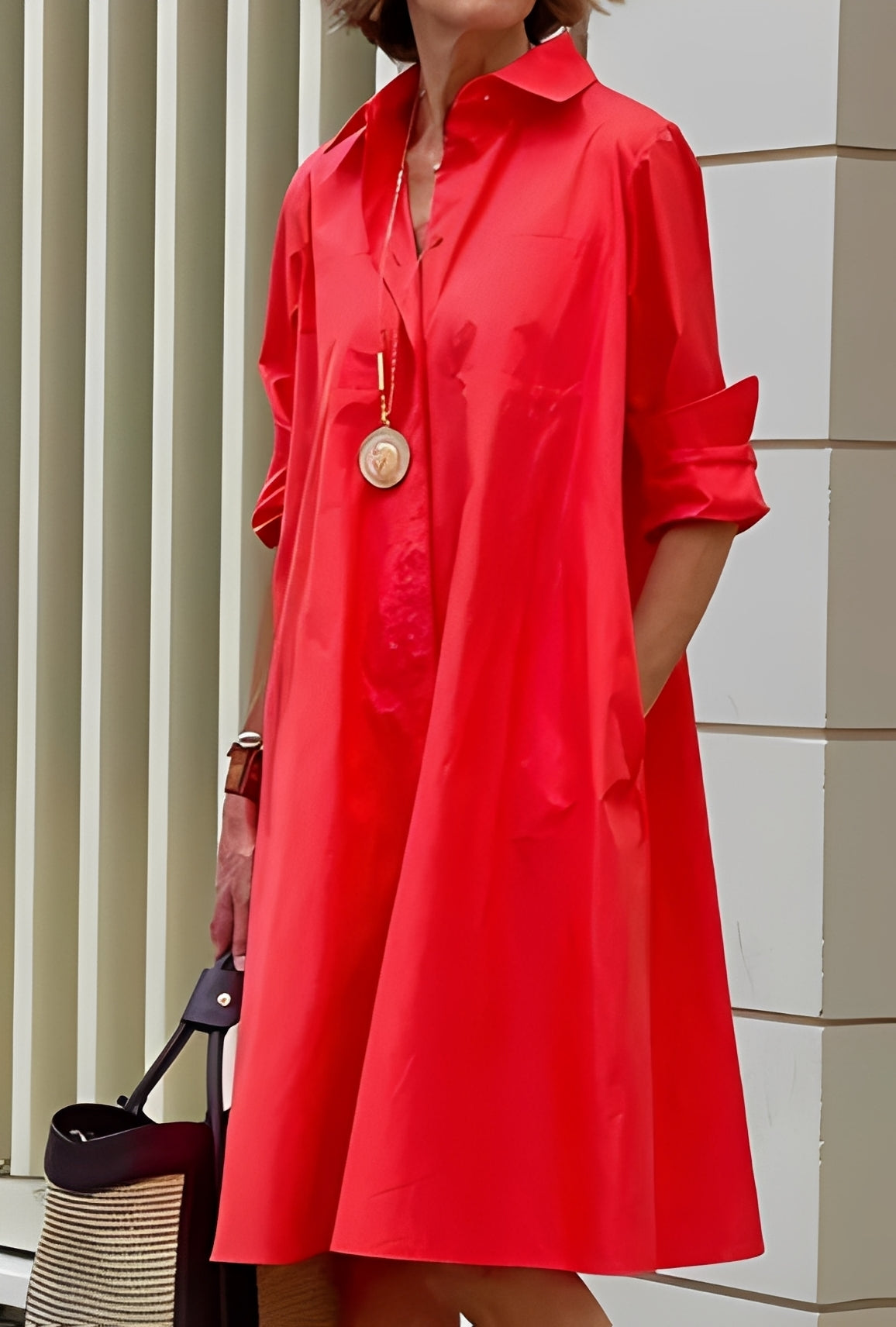 Paige - Hemdkleid lässig und weit für Frauen