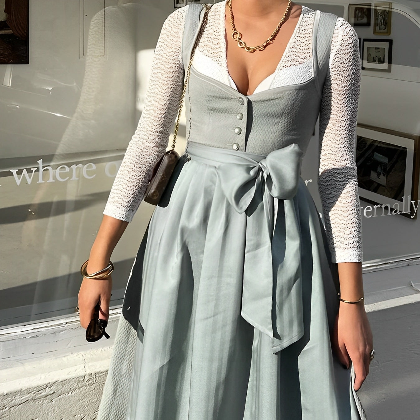 Mikhaila - Schönes Frauenkleid fürs Oktoberfest