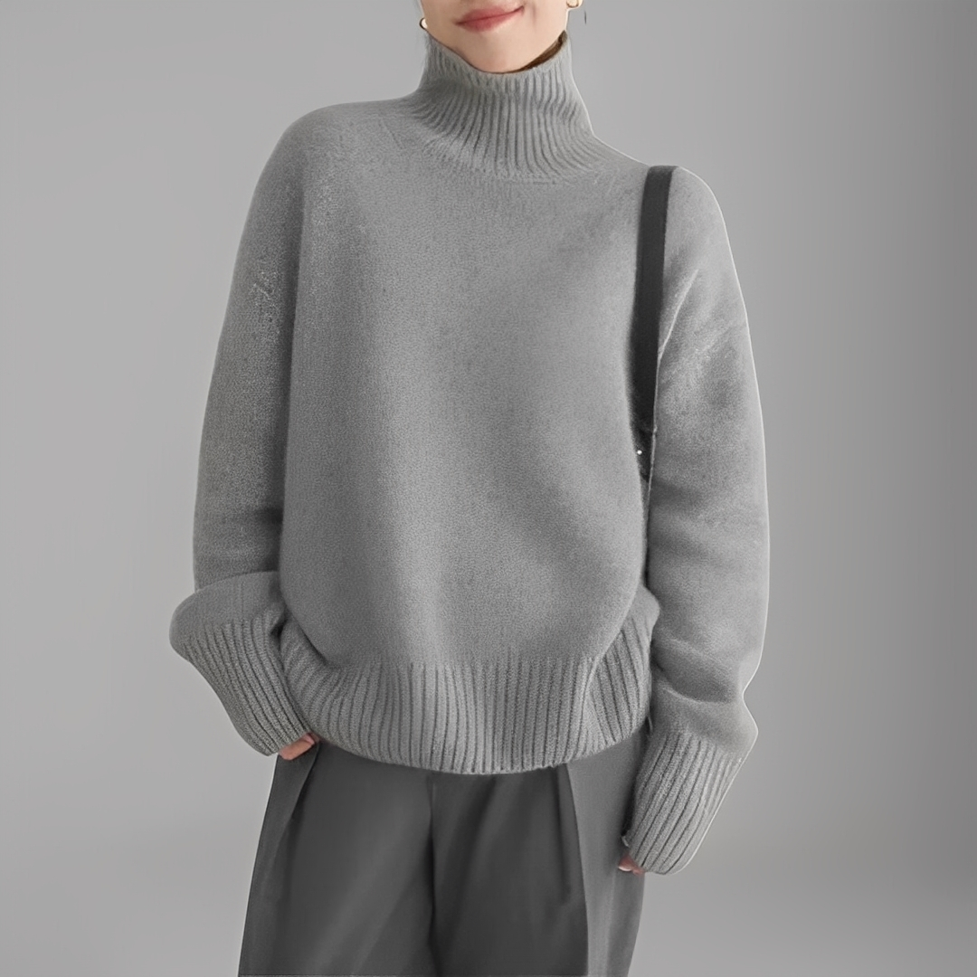 Anaise - Damen-Rollkragenpullover mit edlem Stil