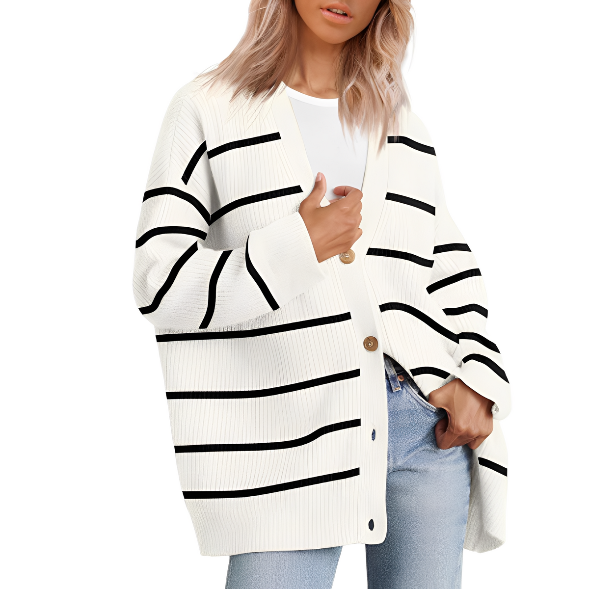 Christal - Bequemer Pullover in weiter Passform