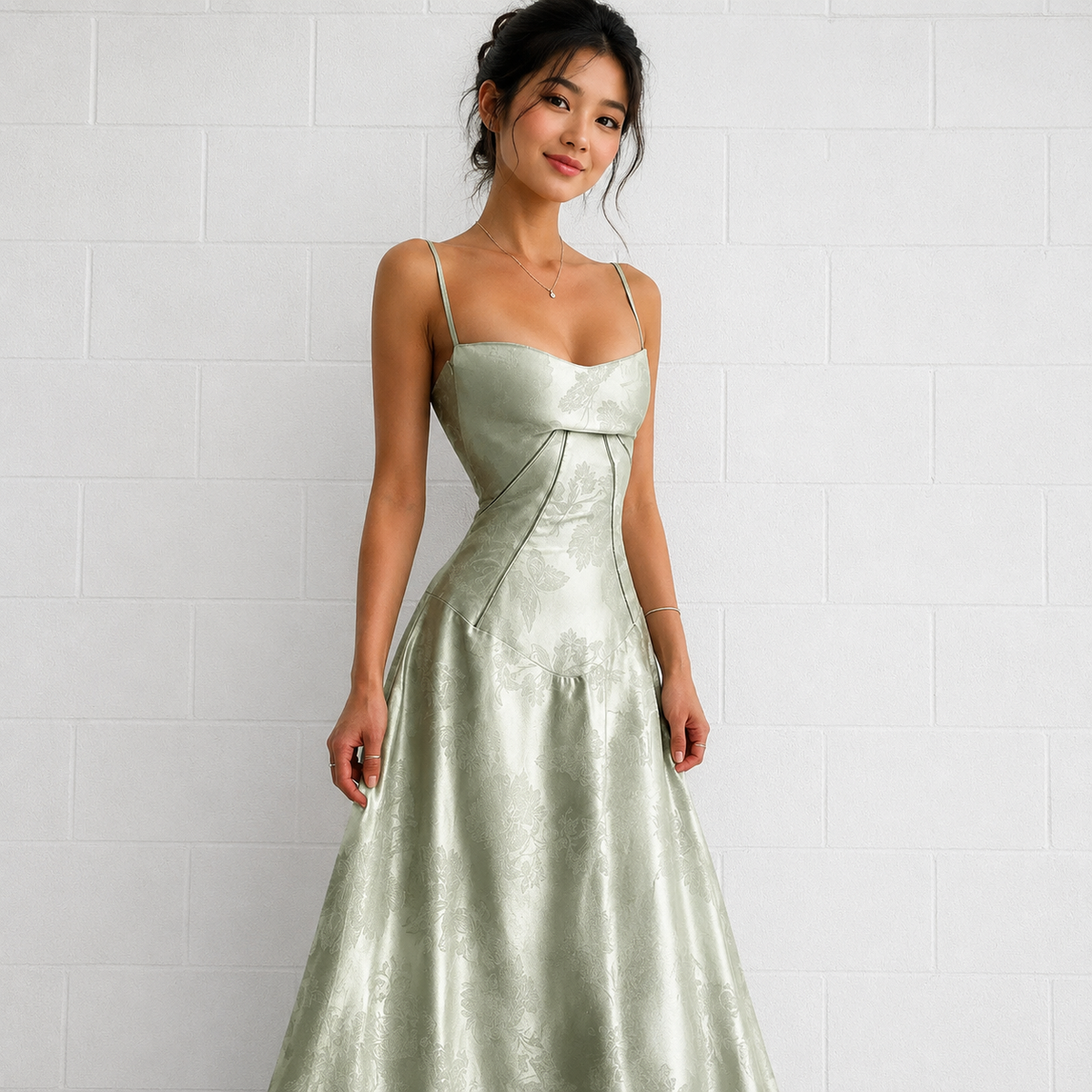 Sandra - Stilvolles Figurbetontes Maxikleid