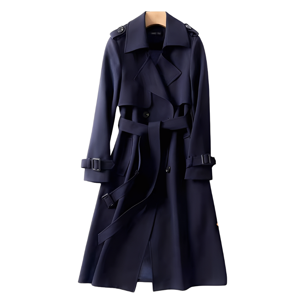 Patricia - Eleganter Damen-Trenchcoat mit Knöpfen