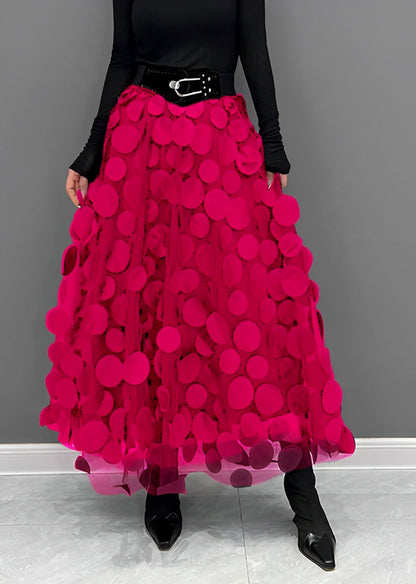 Peaches – Rock mit Polka-Dots im Retro-Look