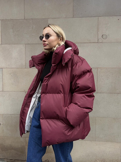 Natalia – Daunenjacke mit Kapuze für Damen