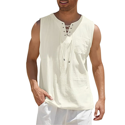 Alexia - Bequemes ärmelloses Tanktop für Männer