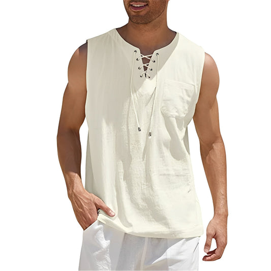 Alexia - Bequemes ärmelloses Tanktop für Männer