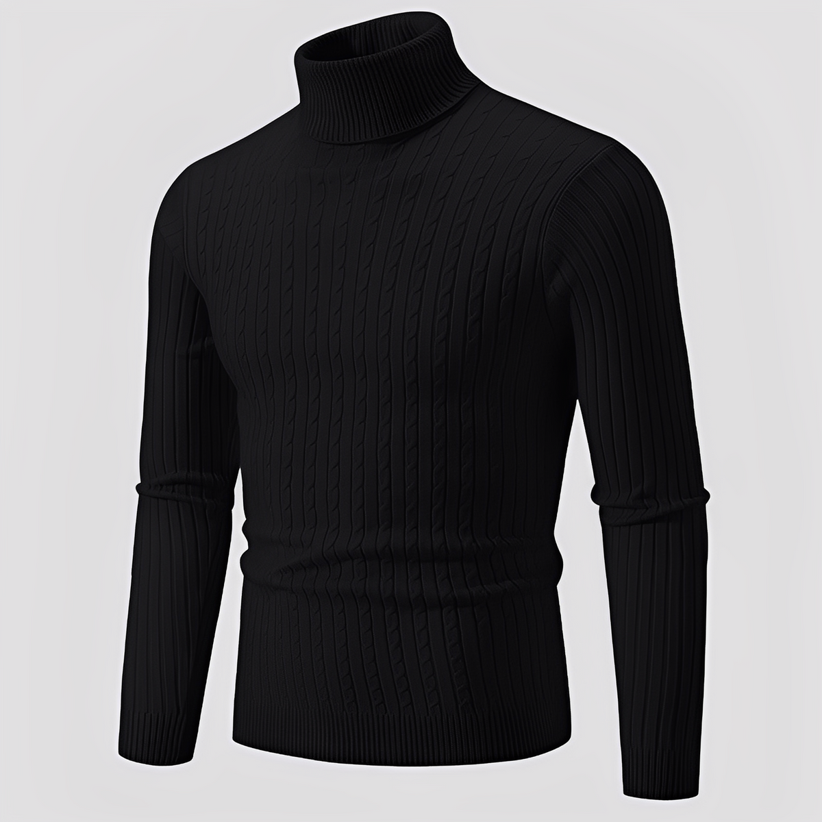Devin - Bequemer und wärmender Rollkragenpullover