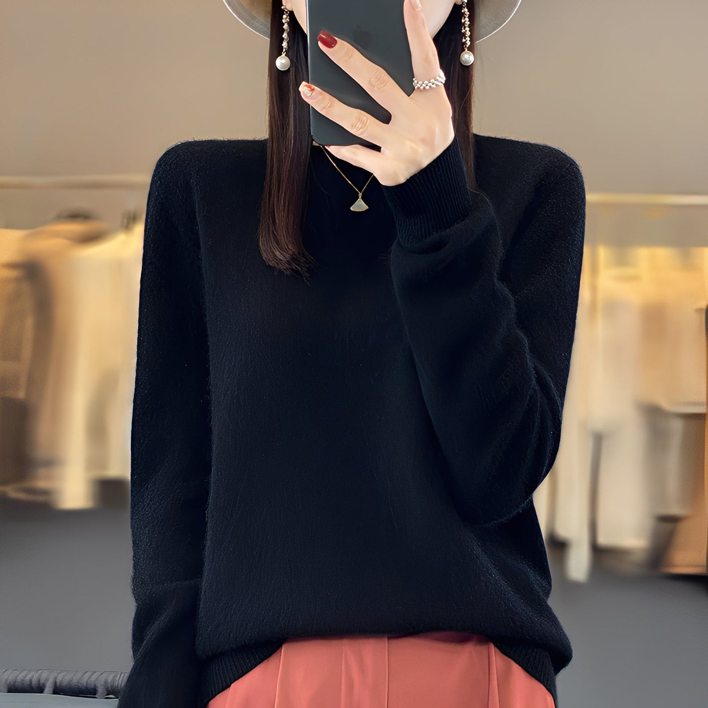 Cheyanne - Stilvoller Damen-Kaschmirpullover