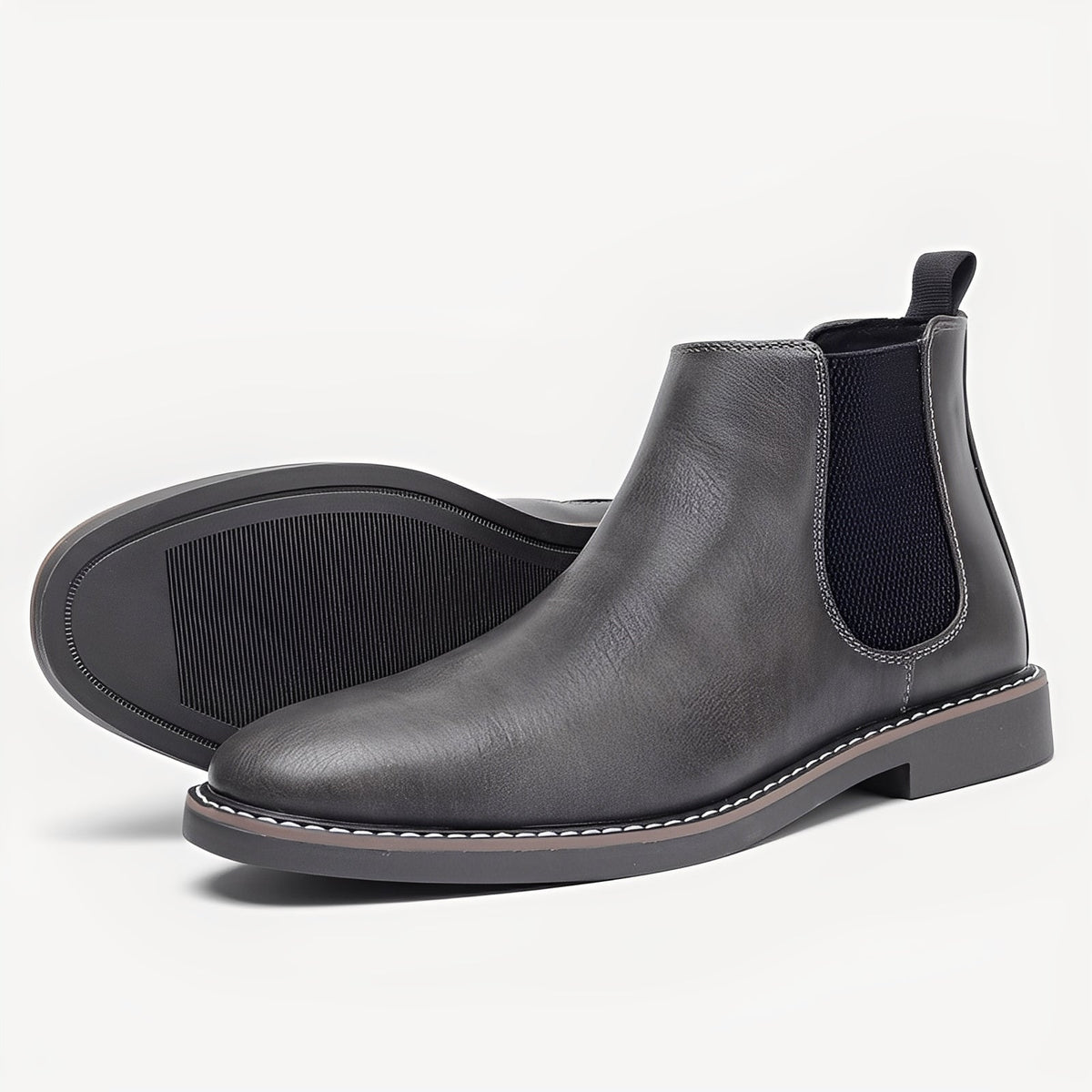 Clifton - Klassische Chelsea-Boots aus Leder für Herren