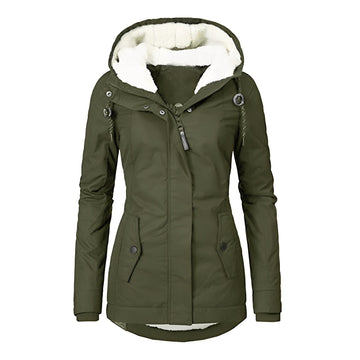 Earleen - Bequeme Sherpa-Fleecejacke für Damen