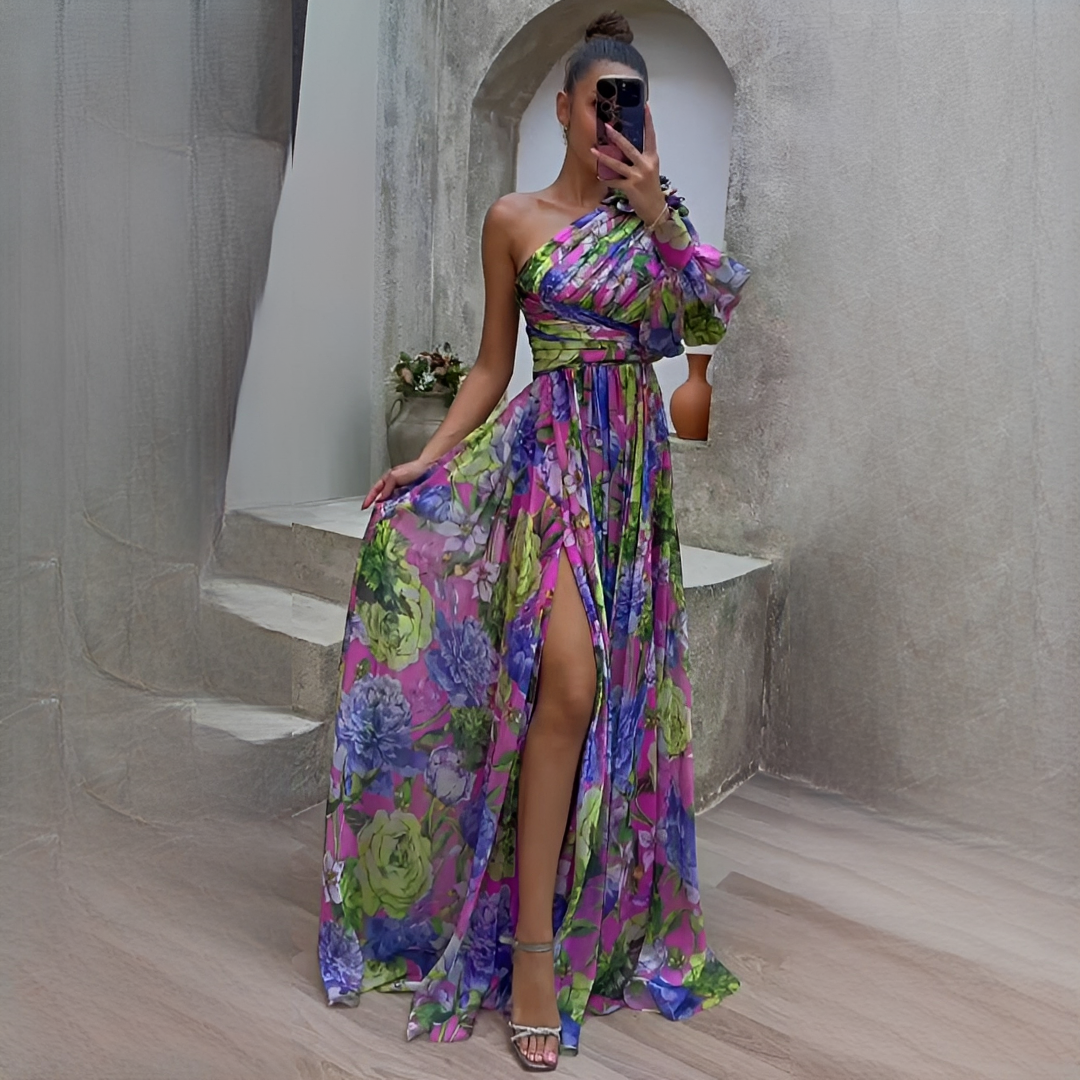 Lisley - Trendiges blumenkleid für frauen