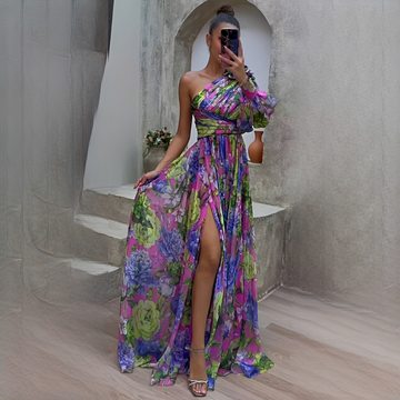 Lisley - Trendiges blumenkleid für frauen