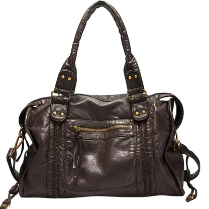 Hollie - Damenhandtasche mit Reißverschluss im lässigen Stil