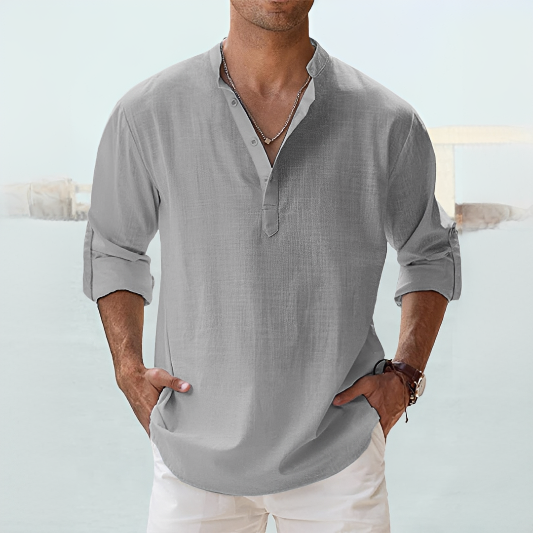 Terense – Modernes und elegantes Sommerhemd für Herren