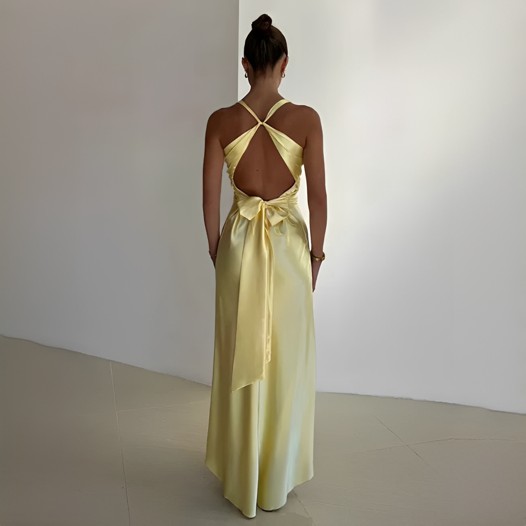 Lydah - Elegantes ärmelloses Kleid für Frauen