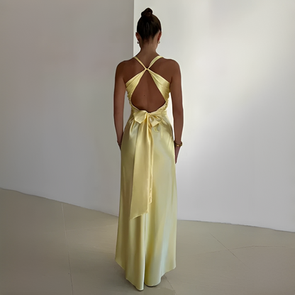 Lydah - Elegantes ärmelloses Kleid für Frauen